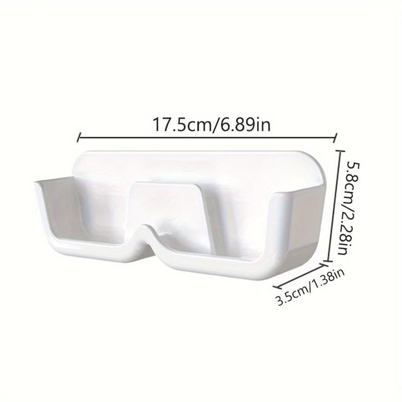 Wall Mounted Eyeglass Storage Box Anti Squeeze Shelf 17.5