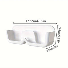 Wall Mounted Eyeglass Storage Box Anti Squeeze Shelf 17.5