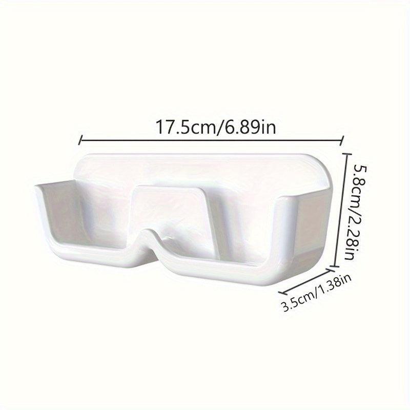 Wall Mounted Eyeglass Storage Box Anti Squeeze Shelf 17.5