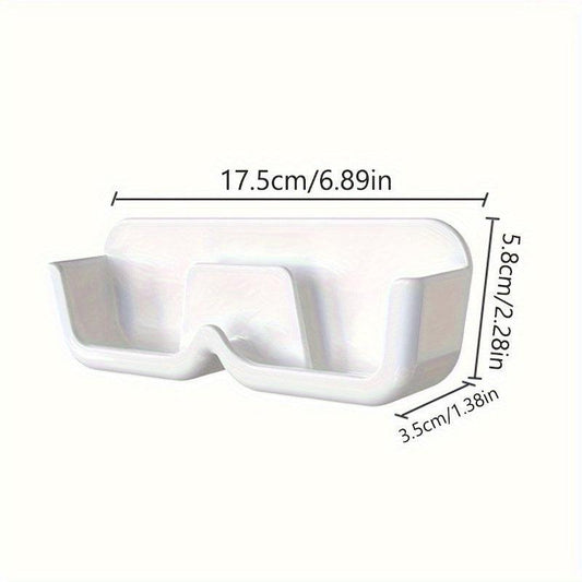 Wall Mounted Eyeglass Storage Box Anti Squeeze Shelf 17.5