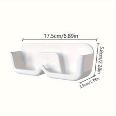 Wall Mounted Eyeglass Storage Box Anti Squeeze Shelf 17.5