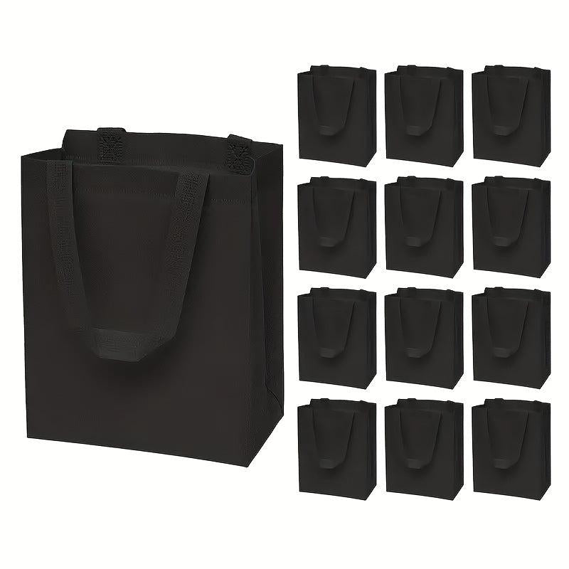 12pcs Reusable Eco Friendly Gift Bags for Shopping Events and Parties