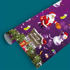 Christmas Wrapping Paper Gift Suitable For Commercial Use