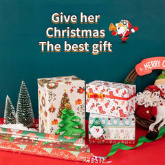 Christmas Wrapping Paper Gift Suitable For Commercial Use