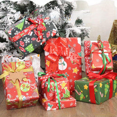 Christmas Wrapping Paper Gift Suitable For Commercial Use