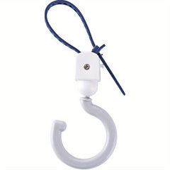 2pcs Movable Hooks Universal No Hole Wardrobe Hooks