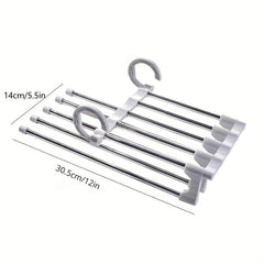 5 in 1 Magic Trouser Rack Hanger - Neat Closet Organizer