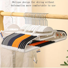5pcs Plastic Anti-slip Clothes Hanger for Stores