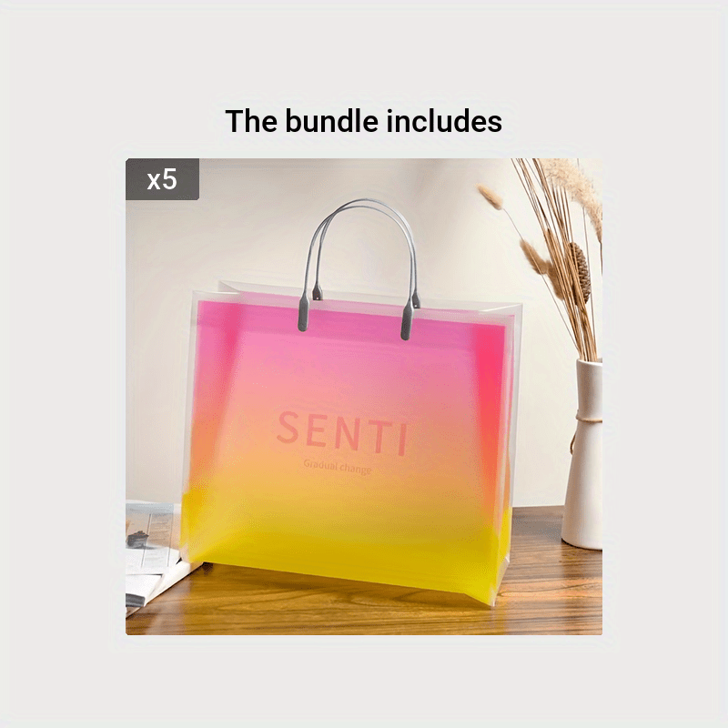 Translucent Portable Storage Shopping Bag