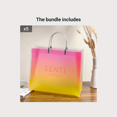 Translucent Portable Storage Shopping Bag