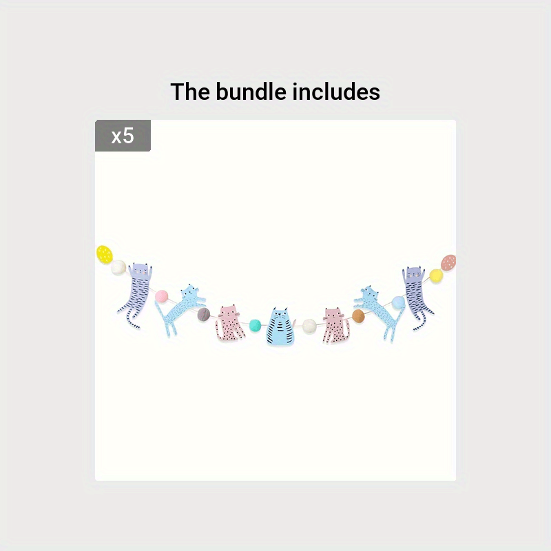 Holiday Pet Birthday Party Dog Birthday Pull Flags Decorate