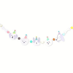 Holiday Pet Birthday Party Dog Birthday Pull Flags Decorate
