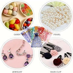 Moon Star Organza Jewelry Candy Bag Store Wedding Gift Christmas