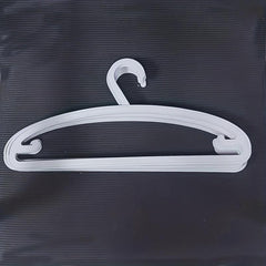5pcs Multifunctional Clothes Hangers Wide Shoulder Wet And Dry Thick Plastic