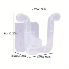 Wall Mounted Shoe Drying Rack Bathroom Bedroom Shoe Rack