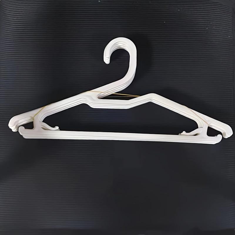 5pcs Adult Plastic Clothes Rack Drying Hanging Closet Storage Support