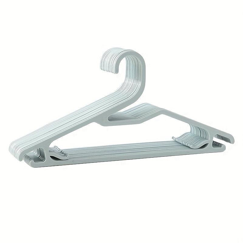5pcs Adult Plastic Clothes Rack Drying Hanging Closet Storage Support