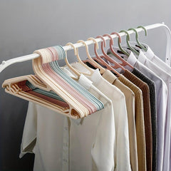 5pcs Adult Plastic Clothes Rack Drying Hanging Closet Storage Support