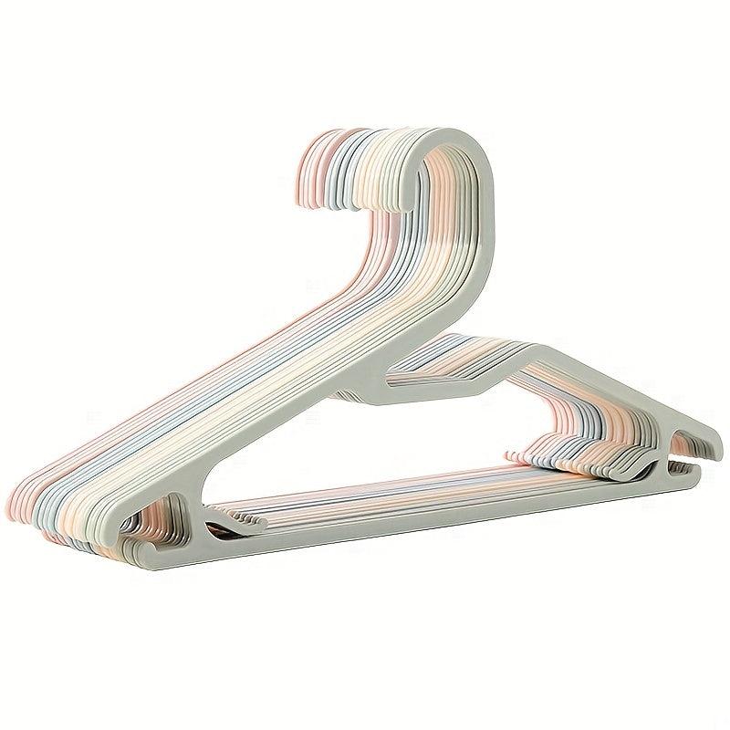 5pcs Adult Plastic Clothes Rack Drying Hanging Closet Storage Support
