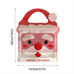 5pcs Christmas Gift Bags Candy Bags Perfect For Birthdays Parties
