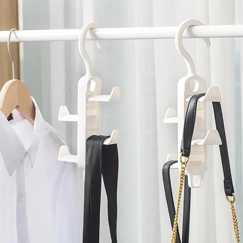 2pcs Hanger Clothes Scarf Bag Hat Storage Rack Closet Hanger