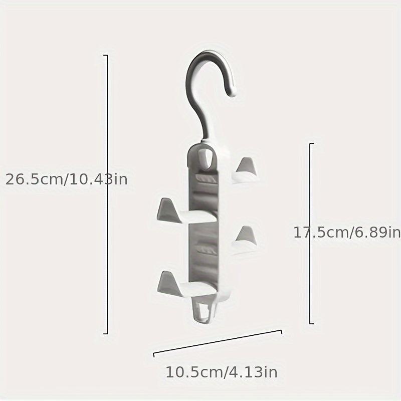 2pcs Hanger Clothes Scarf Bag Hat Storage Rack Closet Hanger