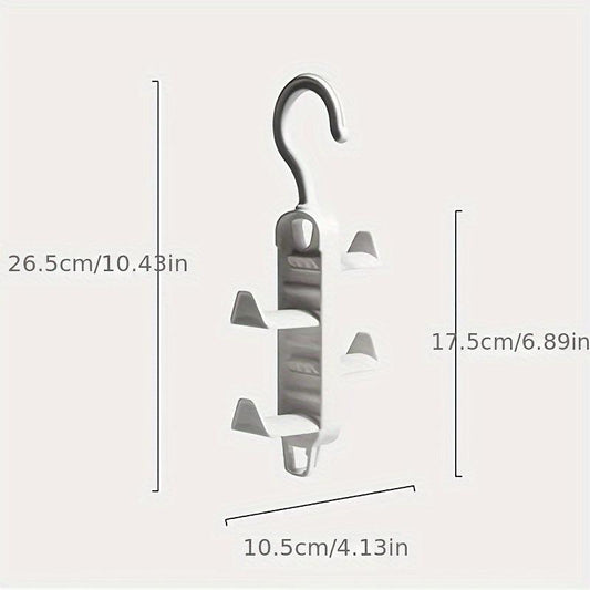 2pcs Hanger Clothes Scarf Bag Hat Storage Rack Closet Hanger
