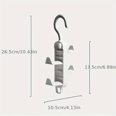 2pcs Hanger Clothes Scarf Bag Hat Storage Rack Closet Hanger