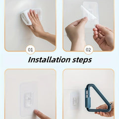 Telescopic Wall Hanging Clothes Storage Rack Shelf