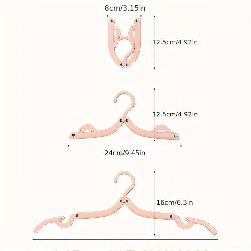 Portable Folding Hanger for Travel Hotels Magic Hanger Non-slip