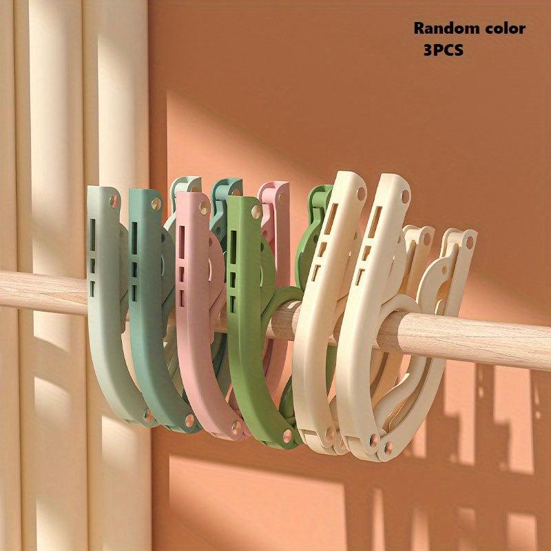 Portable Folding Hanger for Travel Hotels Magic Hanger Non-slip