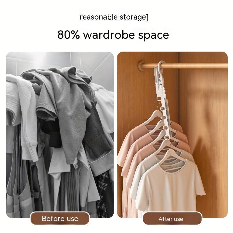 Foldable Drying Rack Portable Travel Home Clothes Hanger