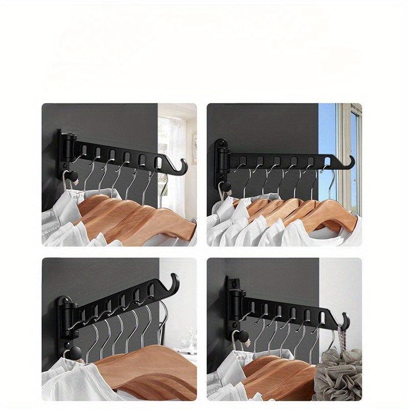Invisible Drying Rack Wall-mounted Toilet Shelf