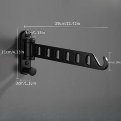 Invisible Drying Rack Wall-mounted Toilet Shelf