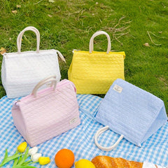 Fashionable Large Capacity Lunch Box Bag Insulation Belt Rice Bag