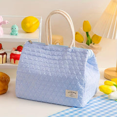 Fashionable Large Capacity Lunch Box Bag Insulation Belt Rice Bag