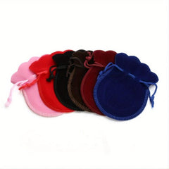 6pcs Drawstring Jewelry Gift Pouch Wedding Favor Bags