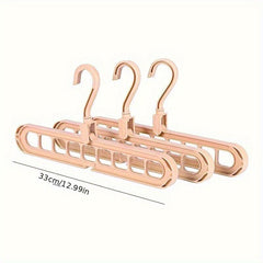 9 Hole Rotating Folding Clothes Hanger