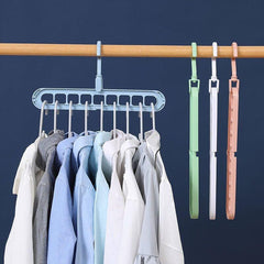 9 Hole Rotating Folding Clothes Hanger