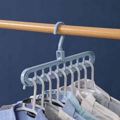 9 Hole Rotating Folding Clothes Hanger