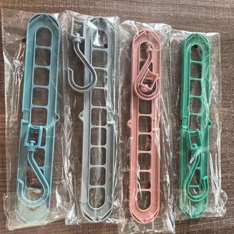 9 Hole Rotating Folding Clothes Hanger