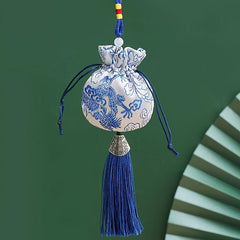 Chinese Dragon Pattern Lucky Bag Hanging In Car Dragon Boat Gift