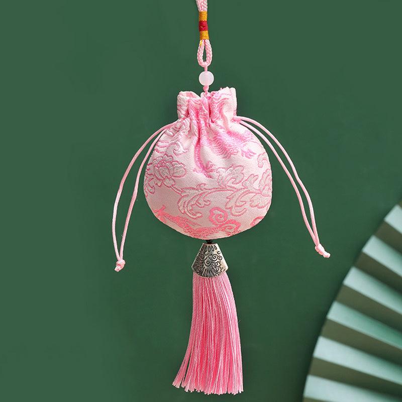 Chinese Dragon Pattern Lucky Bag Hanging In Car Dragon Boat Gift