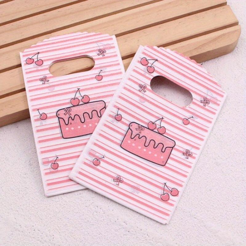 50pcs Mini Gift Bags Jewelry Cosmetic Packaging Bags Earrings Hair Clips