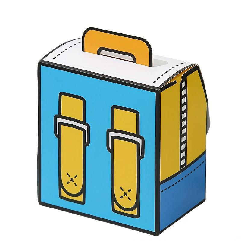 Cartoon Candy Backpack Baking Bag - Birthday Party Packaging Box