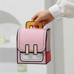 Cartoon Candy Backpack Baking Bag - Birthday Party Packaging Box