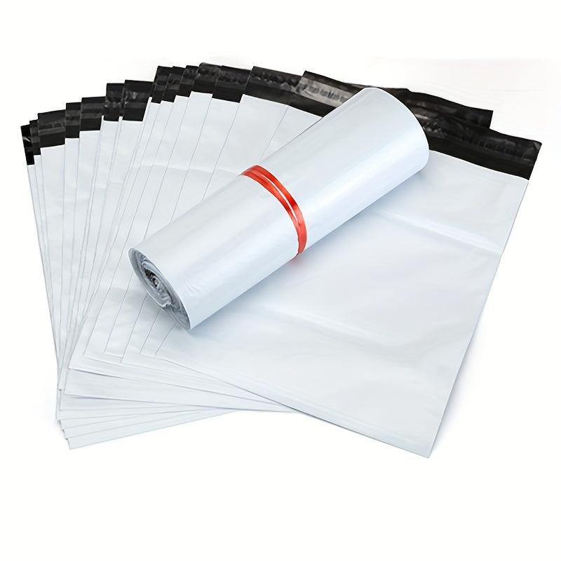 100pcs Golden Thank You Express Bag Waterproof Packaging Bag Clothing Waterpr