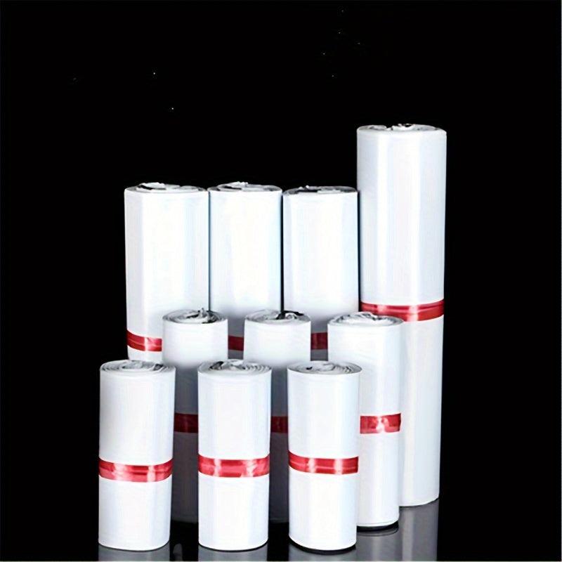 100pcs Golden Thank You Express Bag Waterproof Packaging Bag Clothing Waterpr