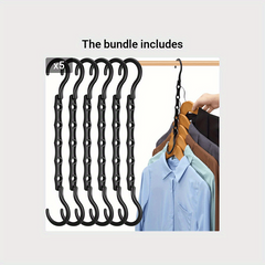 6pcs Magic Hangers Closet Space Saver
