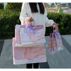 Medium Bowknot Gift Bags with Tissue Paper - Shopping, Parties, Wedding